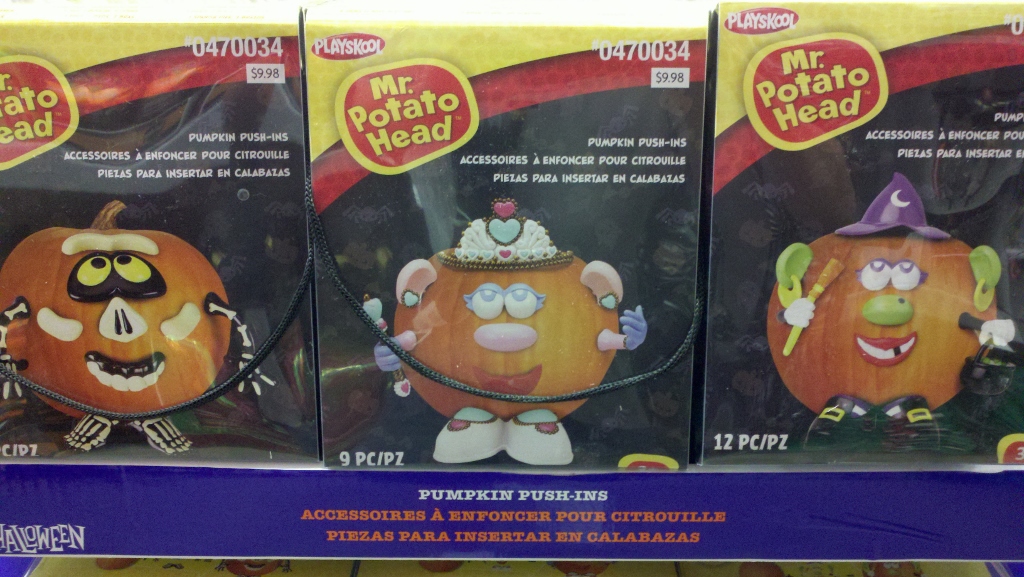 Potato Head Pumpkins